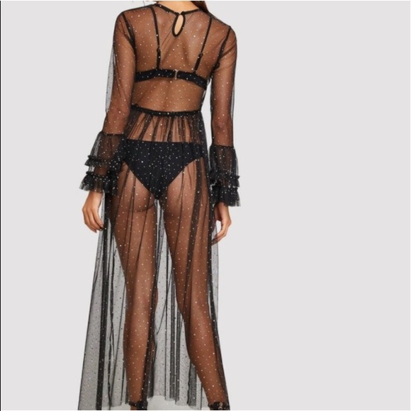 Layered Ruffle Cuff Dress - Picture 2 of 4